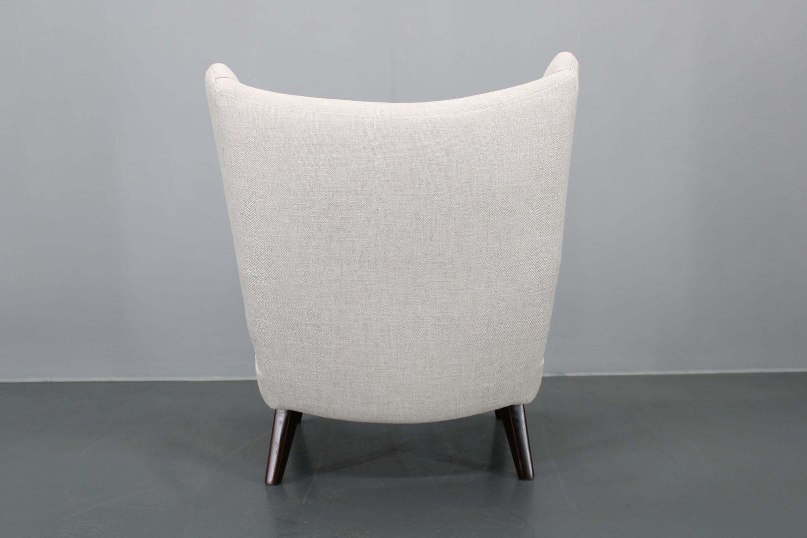 photo furniture 1950s Restored Wing Chair, Czechoslovakia