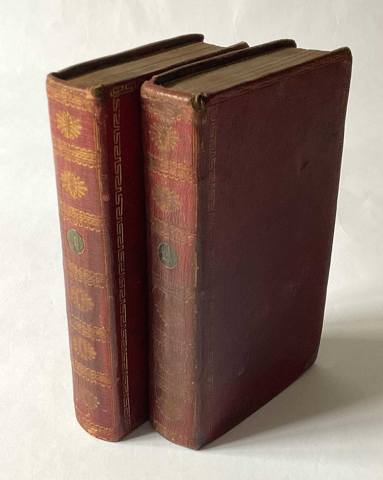 Antique Holy Bible In Two Volumes, 18th Century