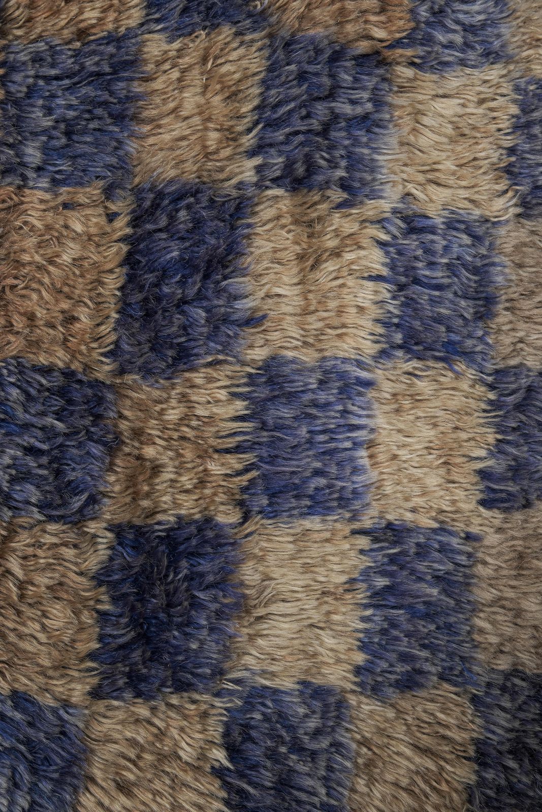 1970s Mohair Tulu Rug 4'5'' X 5'9'' photo 543.0