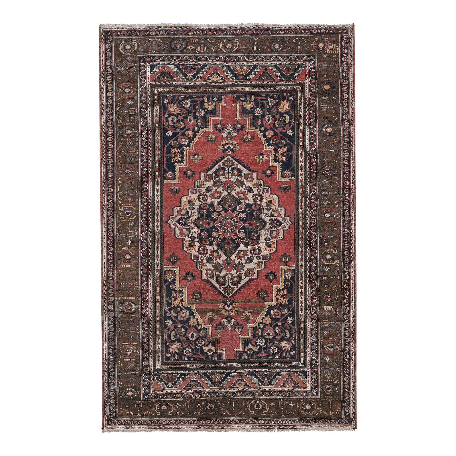 Turkish Taspinar Rug Hand Knotted Area Rug 6'4'' X 10'5''
