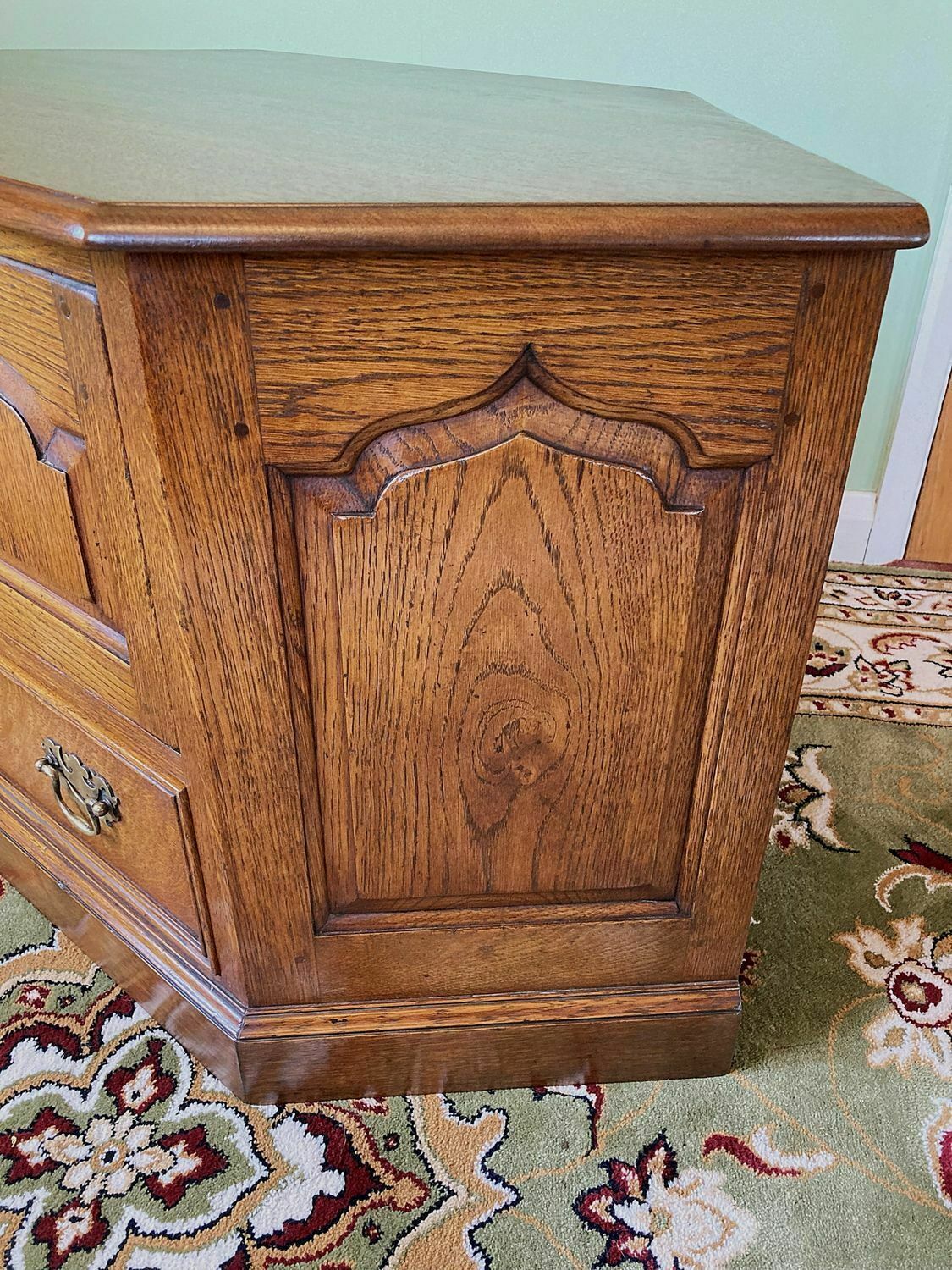 photo for sale Royal Oak Canterbury Corner Tv Cabinet