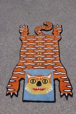 Vintage Tiger Rug By Walter Van Beirendonck For Ikea, 2016