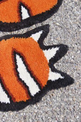 Textiles Vintage Tiger Rug By Walter Van Beirendonck For Ikea, 2016 photo