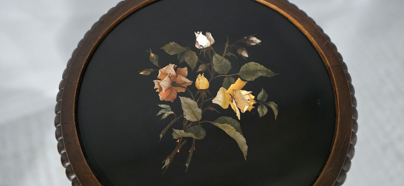 Victorian Pietra Dura Table photo for sale