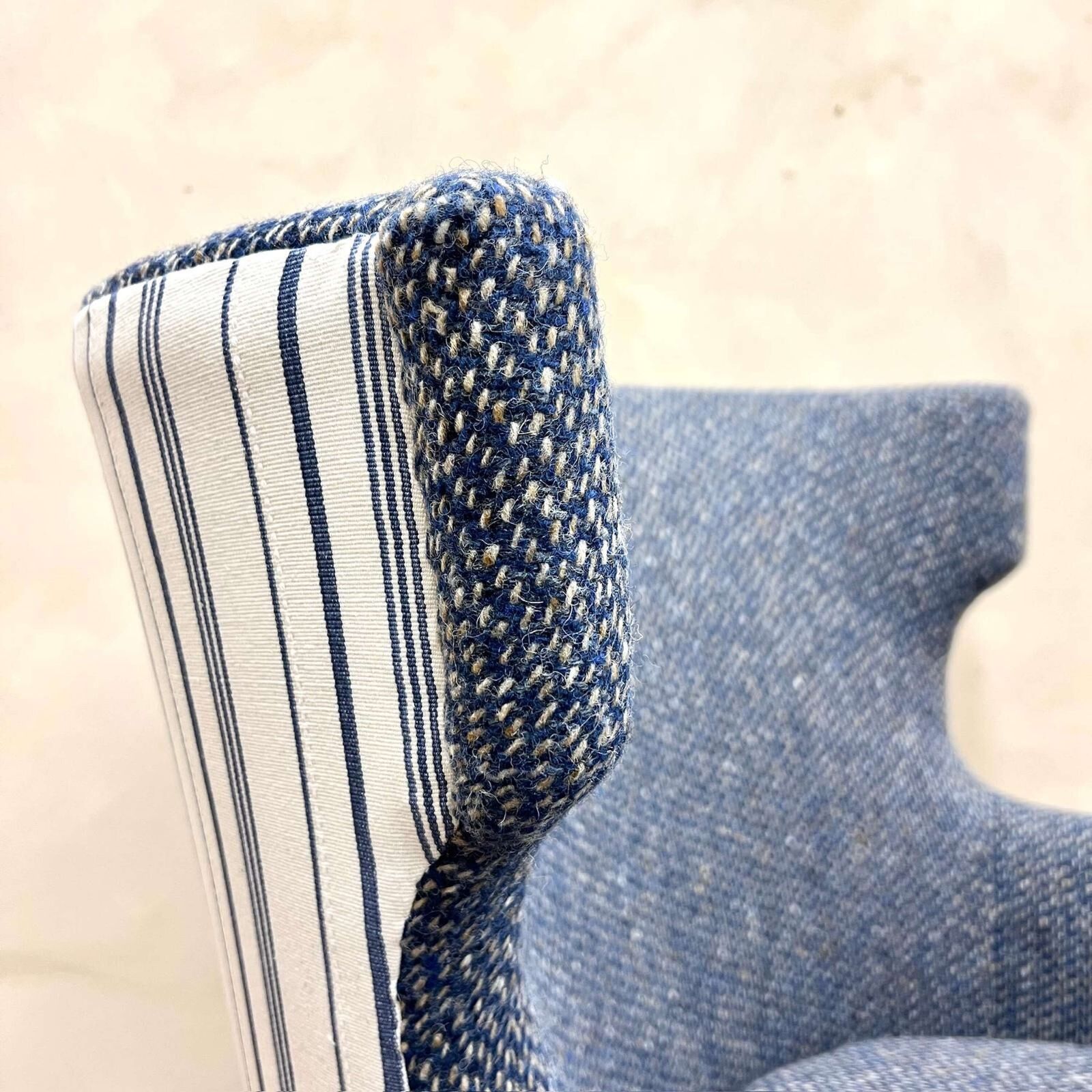 19th Century Upholstered English Armchair photo 1350.0