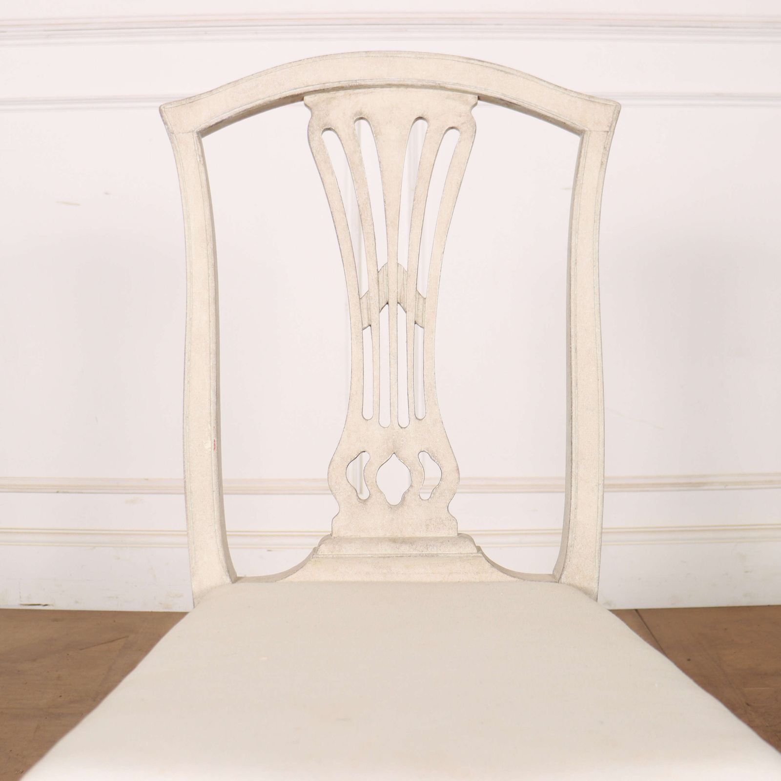 Furniture Set Of 6 Gustavian Style Dining Chairs photo