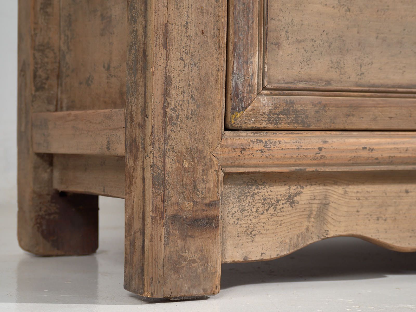 Antique Living Room Sideboard With Gray Patina (C.1900) photo 2060.0