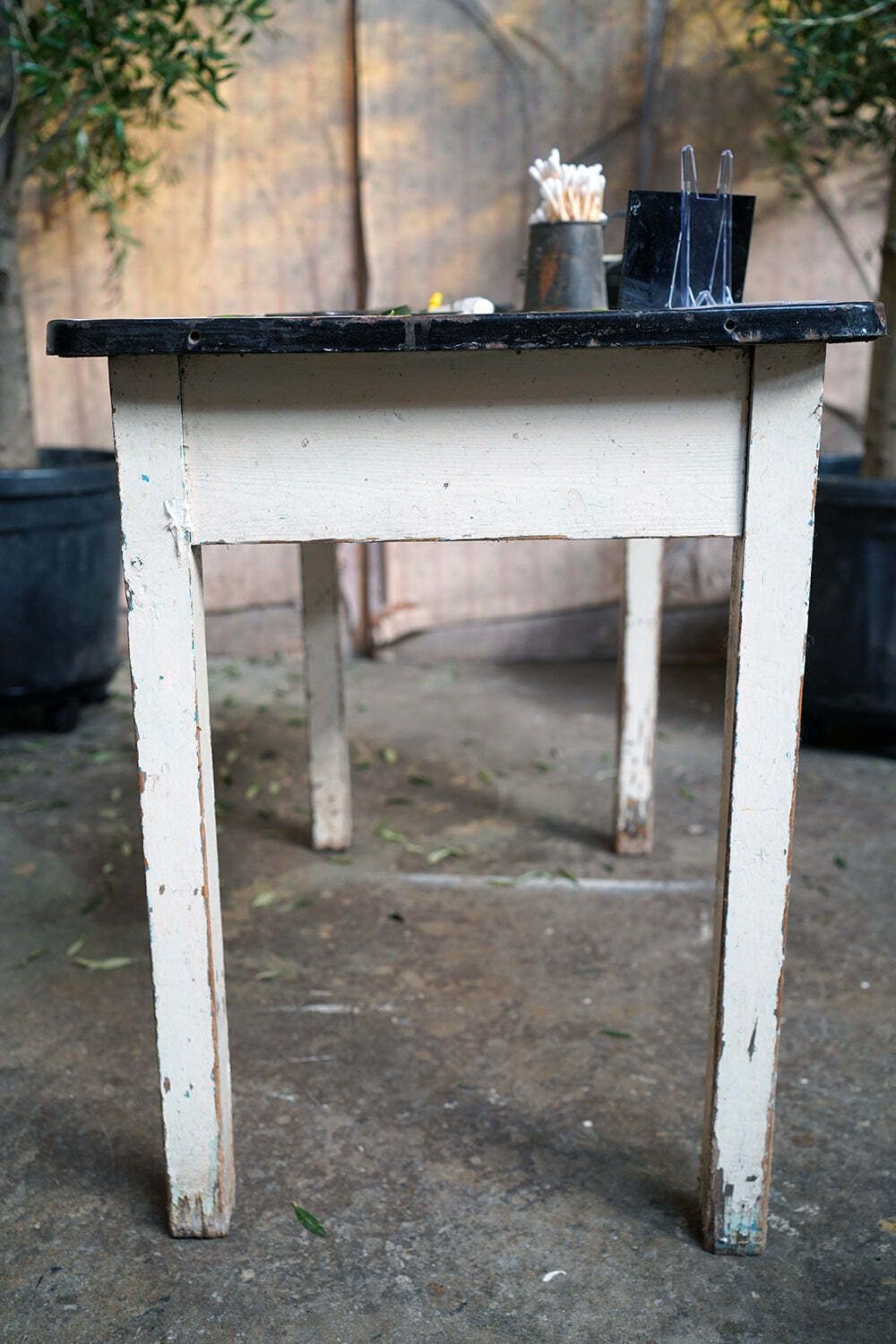 Bristol Zoological Gardens: An Early/Mid 20thc Painted Pine & Enamel Topped Veterinarian Table C.1940 photo buy