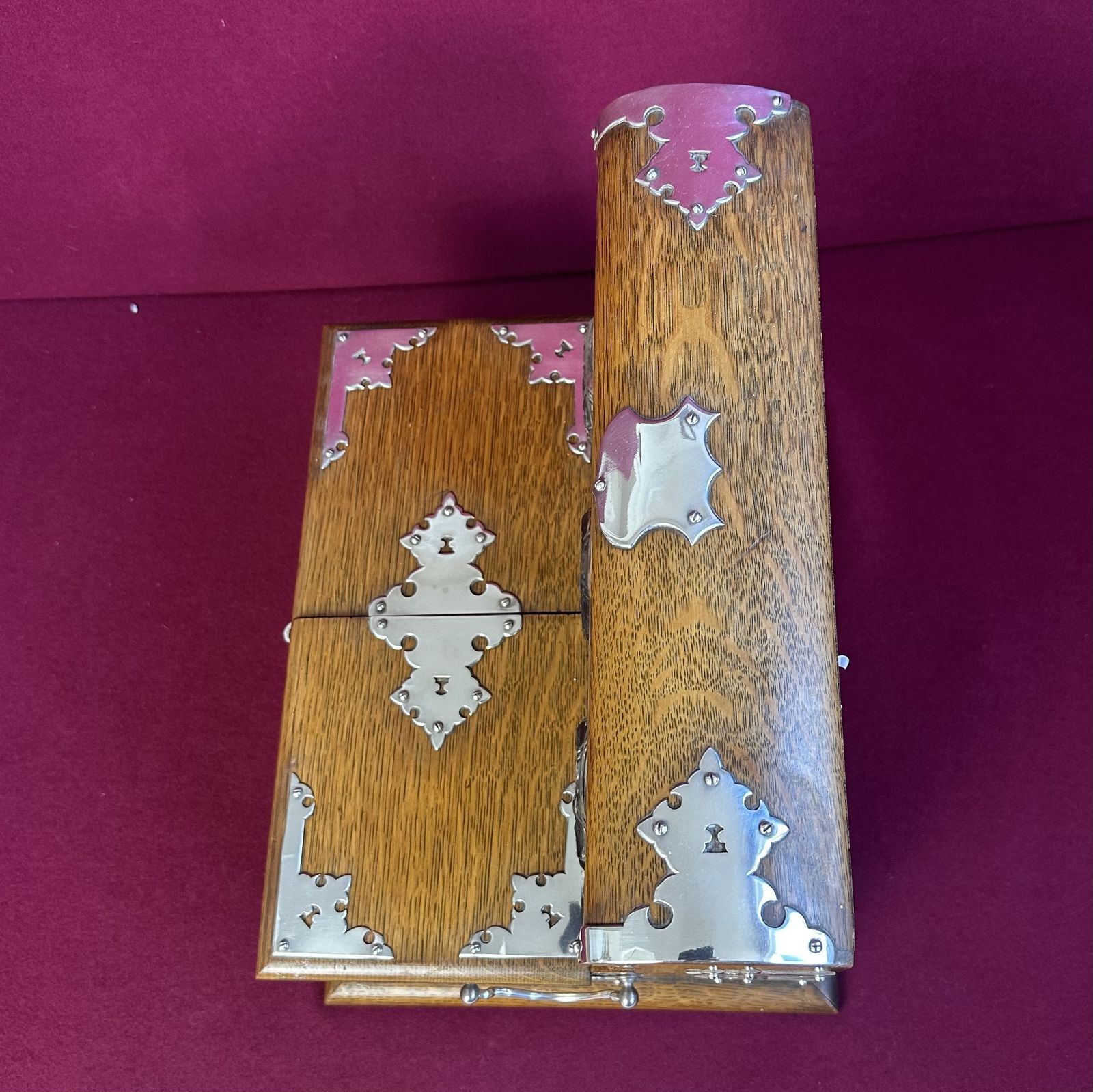 Edwardian Tantalus/Games Compendium, Circa 1903 photo Home Decor