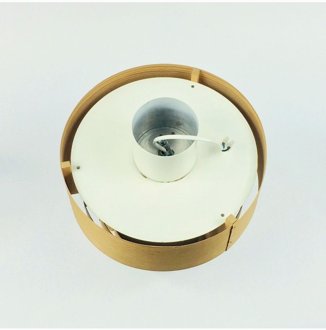 photo furniture Mid Century Scandinavian Pine Ceiling Light Model T 354 By Hans Agne Jakobsson For Ellysett Markaryd, Sweden, 1960s