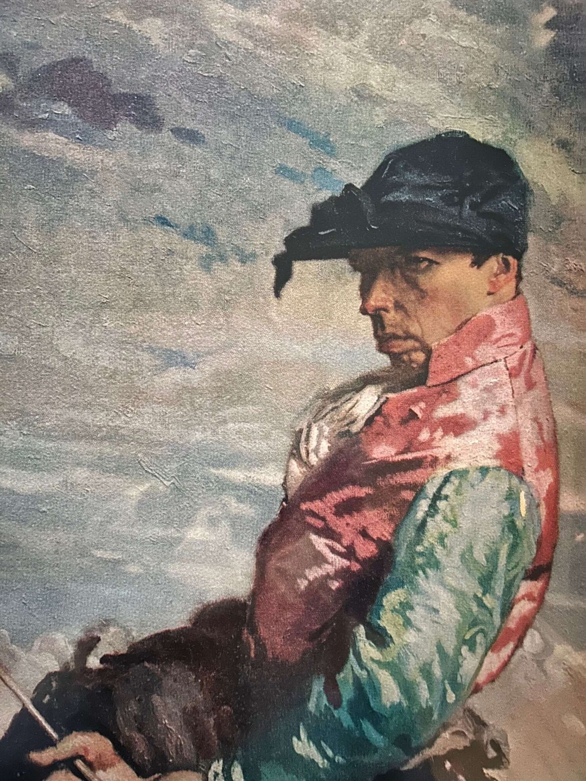 After William Orpen 'The Jockey' Largish Print photo for sale