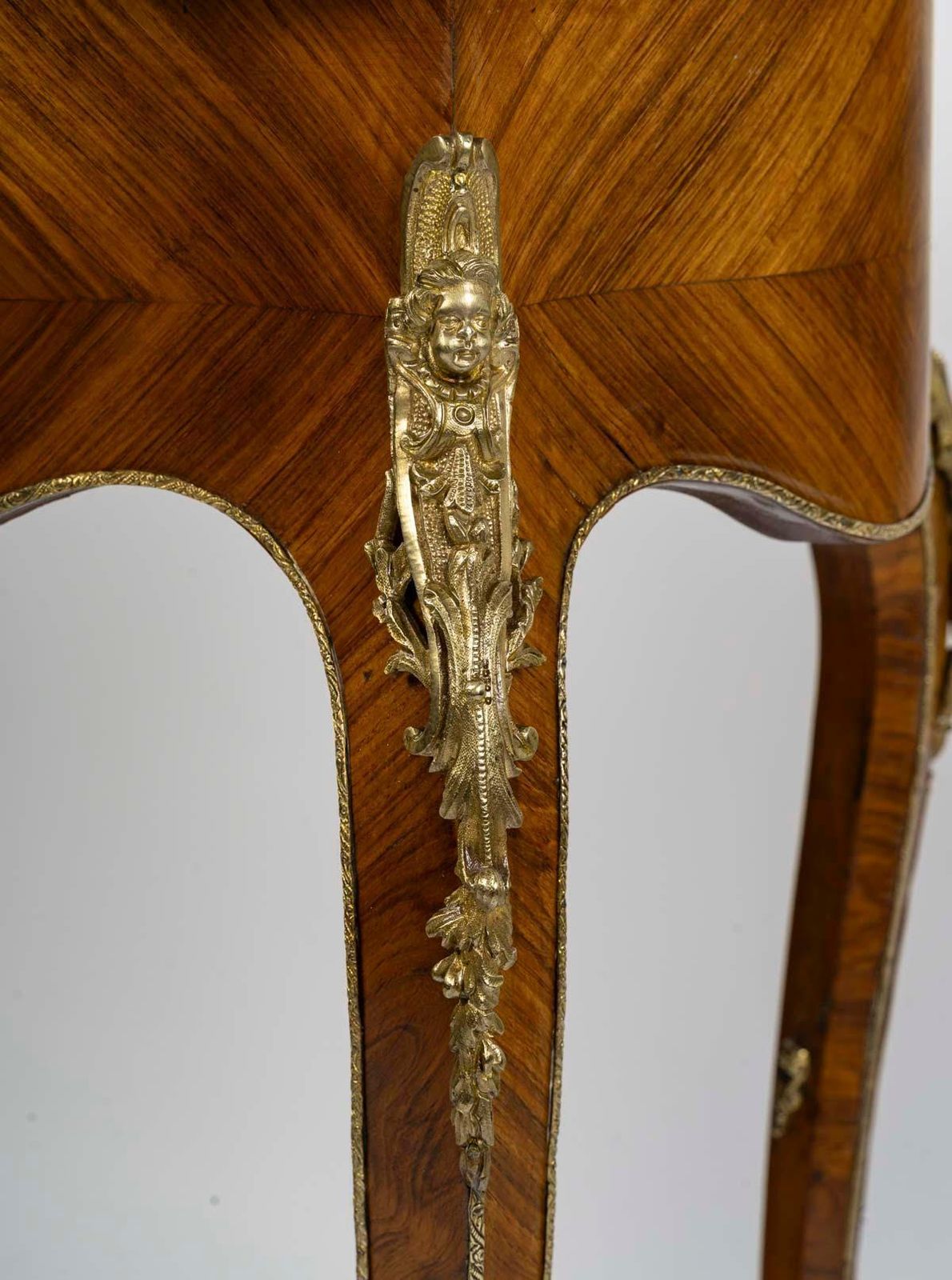 Planter In Marquetry, 19th Century, Napoleon III Period. photo for sale