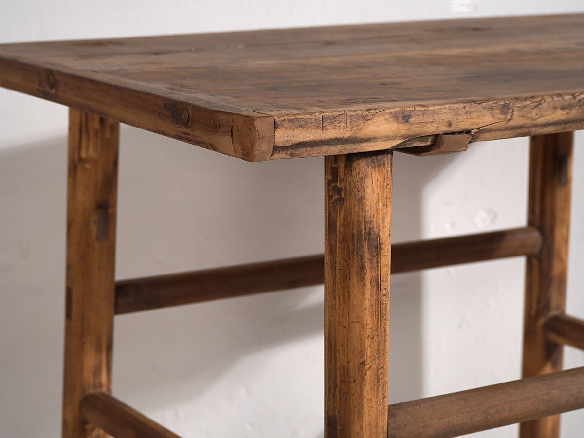 Large Antique Side Table (C.1920) #34 photo Furniture