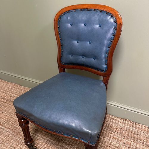 Quality Set Of Six Antique Victorian Mahogany Dining Chairs photo 1295.0