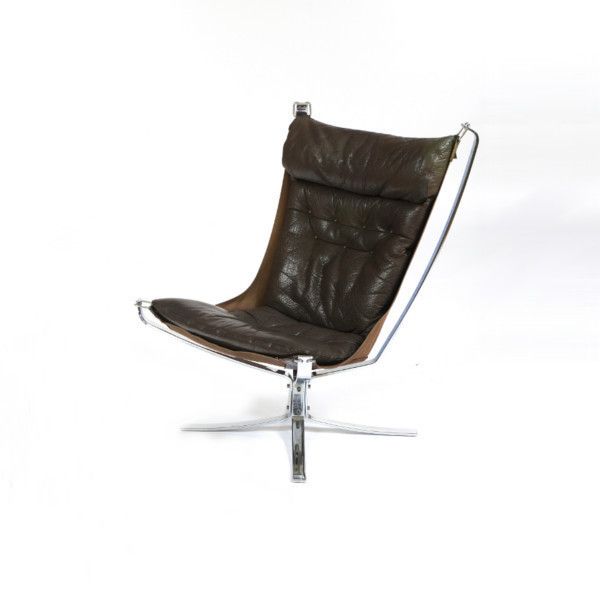 Falcon Chair High Back (Chrome)