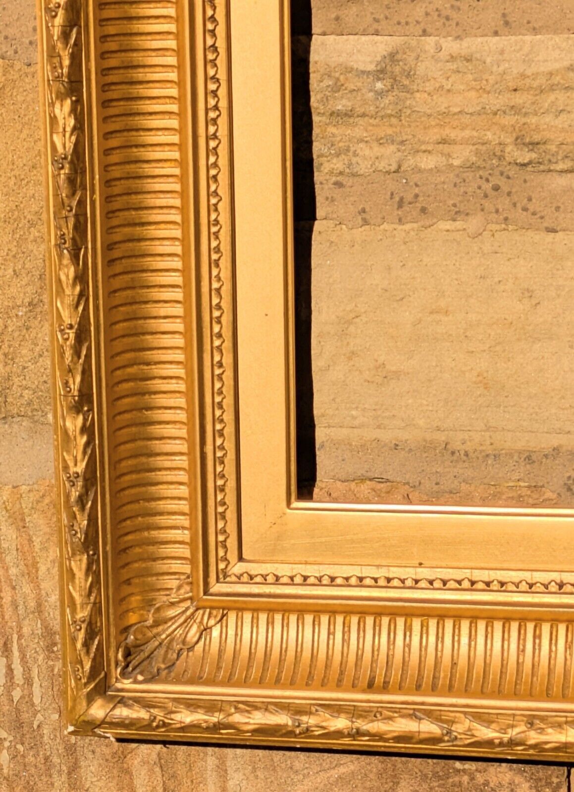Good Victorian Gilt Picture Frame No 31 photo vinterior