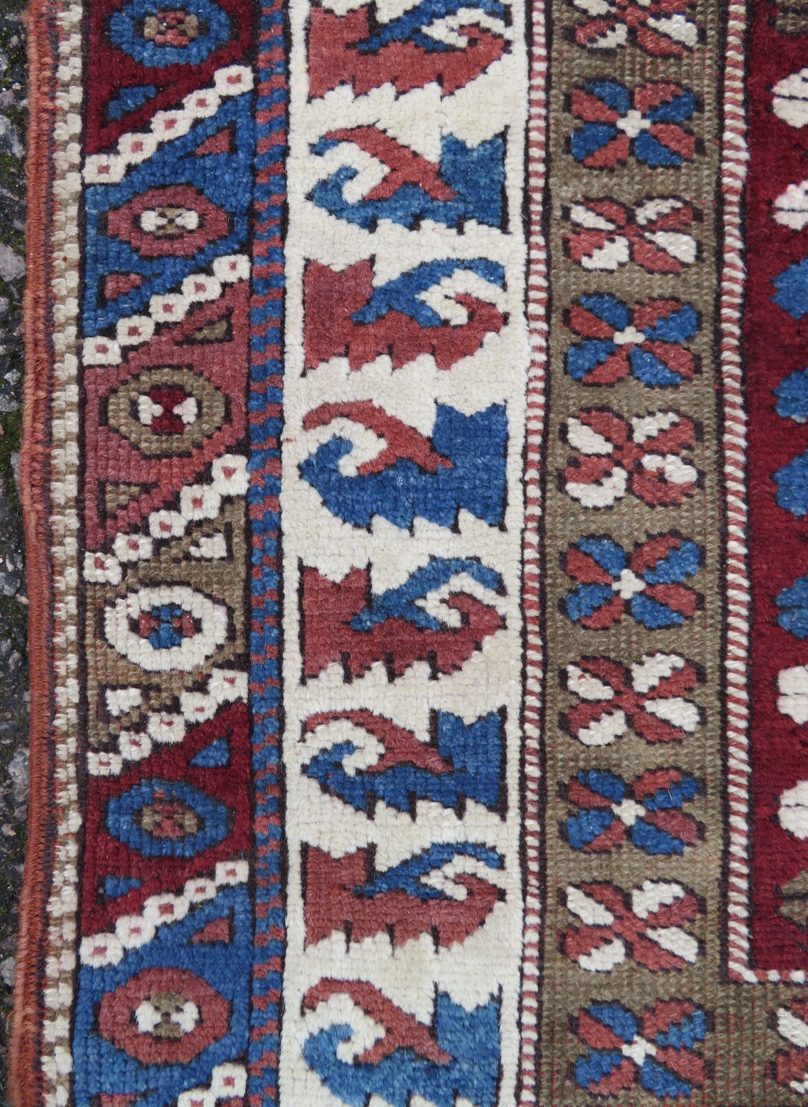 Attractive Antique Turkish Bergama Village Prayer Rug. West Anatolia. 104cm X 89cm. photo Textiles