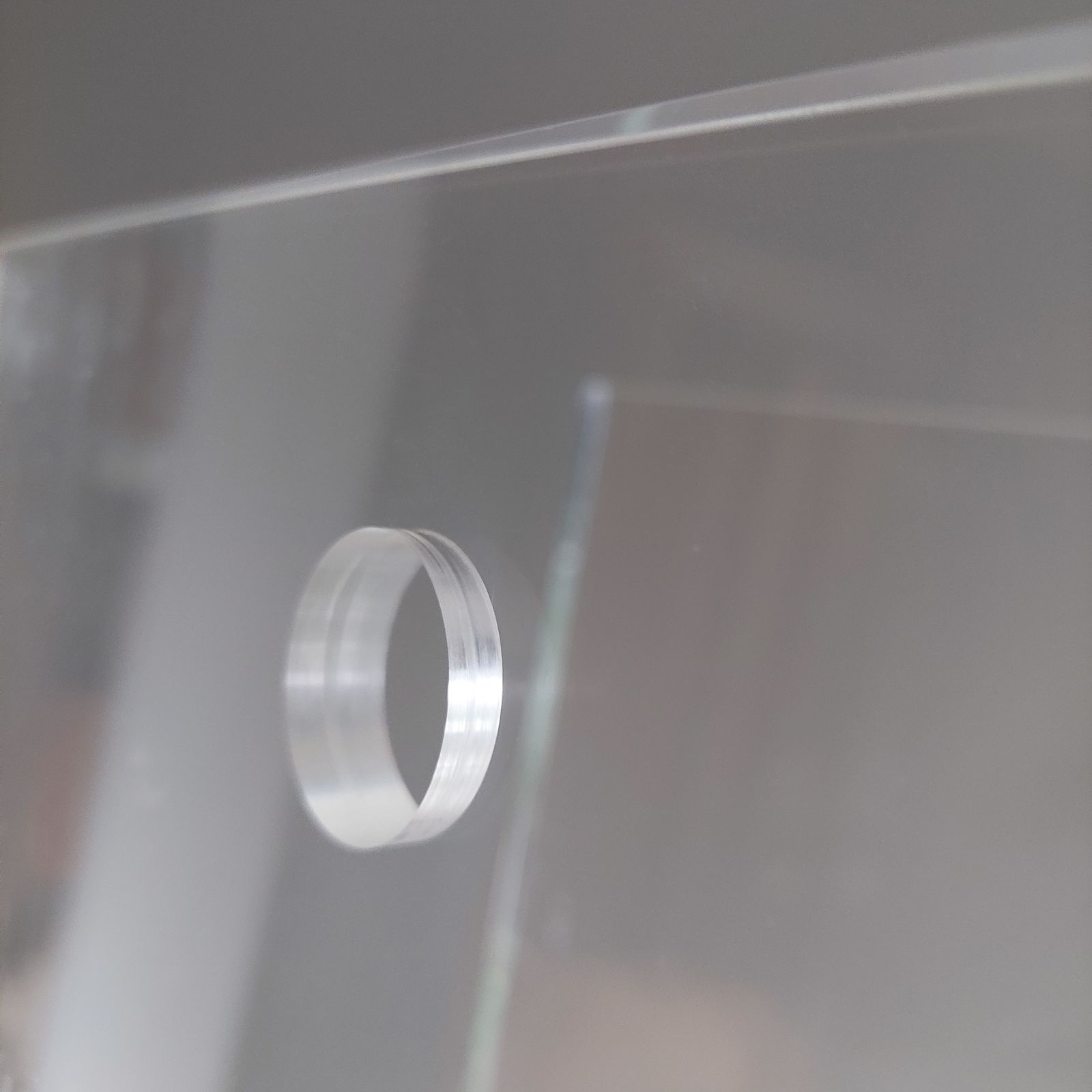 Mid Century  Lucite Acrylic Glass Magazine Rack Plexiglass Holder, 70s photo buy