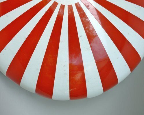 photo vintage Extraordinary Garden Floor Lamp Parasol From Bega, 1950s