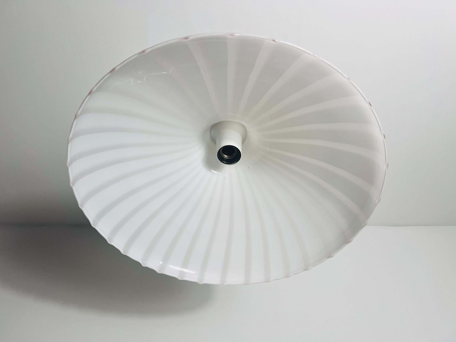 Mid Century Murano Glass Ceiling Lamp By Venini, Italy, 1960s photo buy