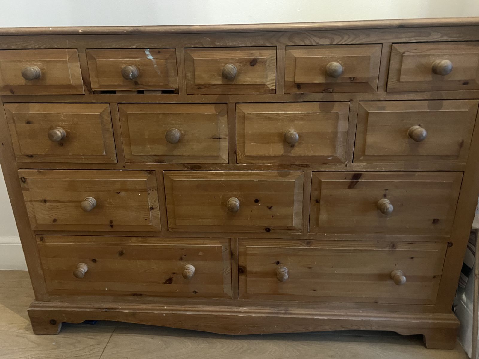 Merchant Chest Of Drawers Oak 14 Drawers