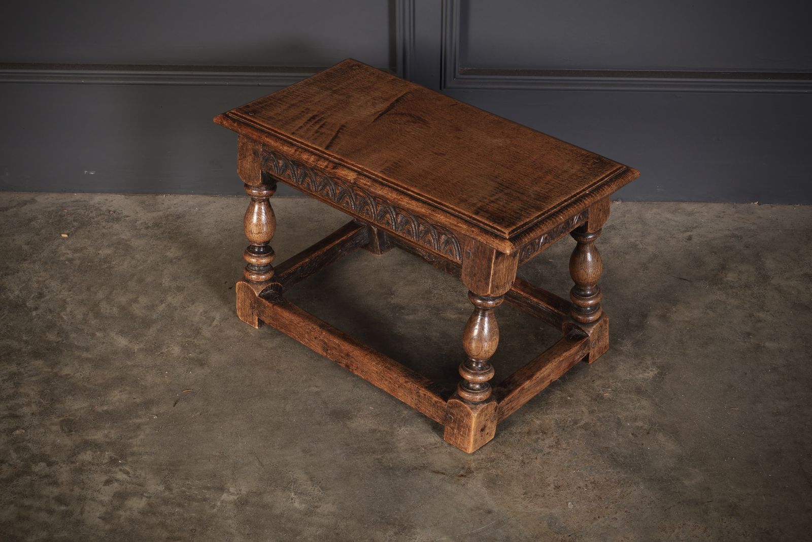 19th Century Oak Joint Stool photo 485.0