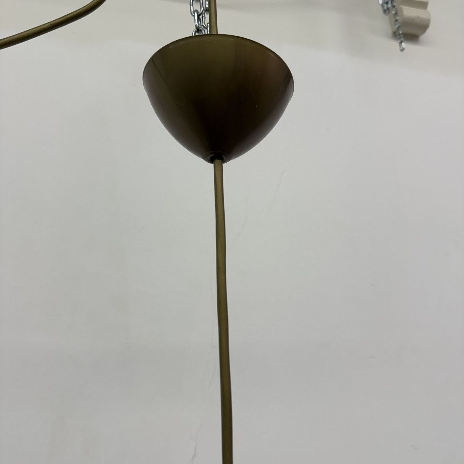 photo vintage Mid Century Design Lucite Hanglamp, Jaren 1970