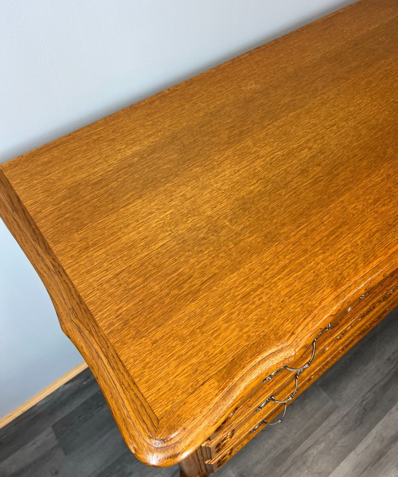 Furniture Vintage French Louis XIV Chest Of Drawers / Sideboard / Cabinet( Lot 3530) photo