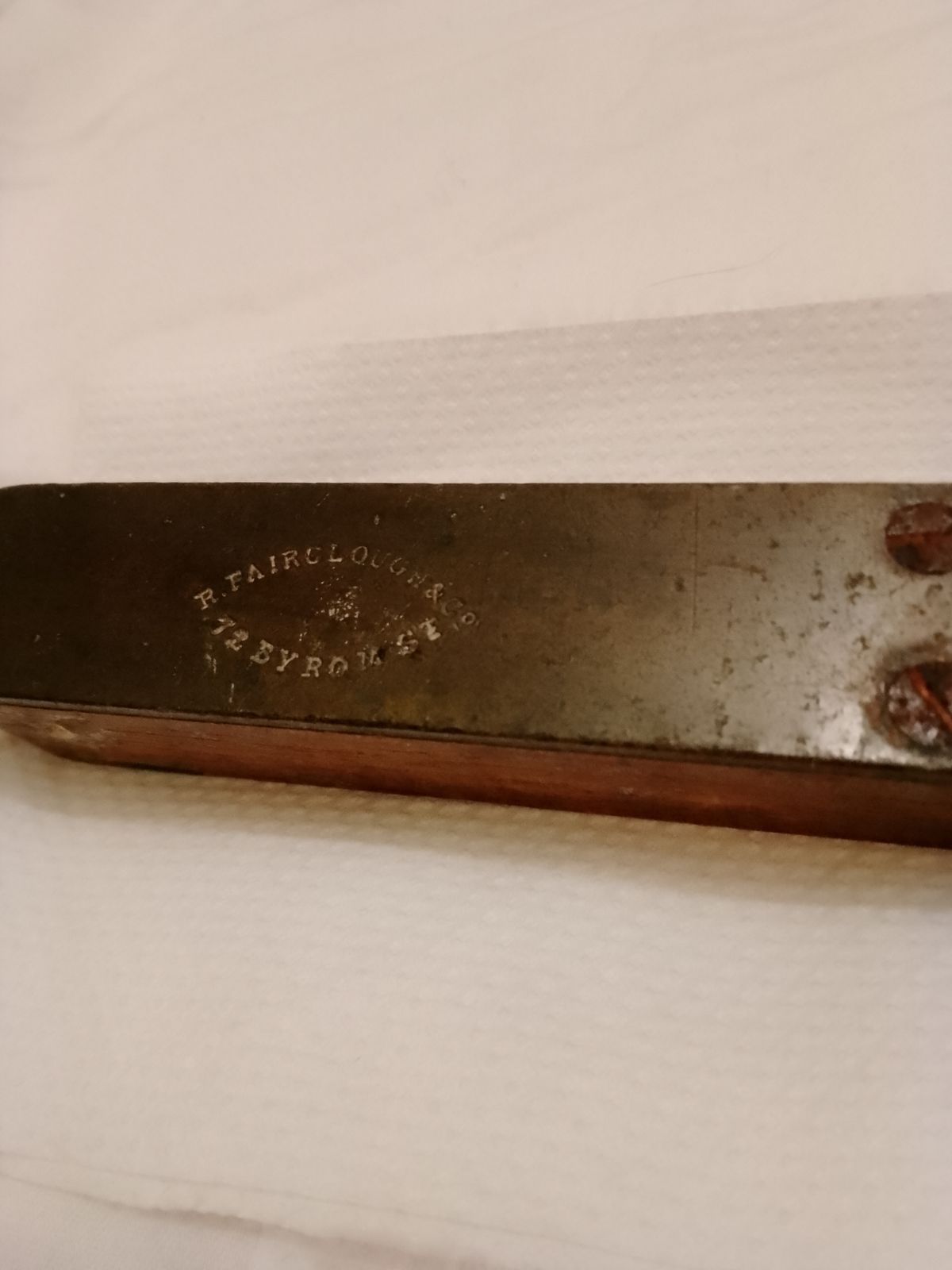 R Fairclough & Son Co Spirit Level. One Of The Firsts. photo 450.0