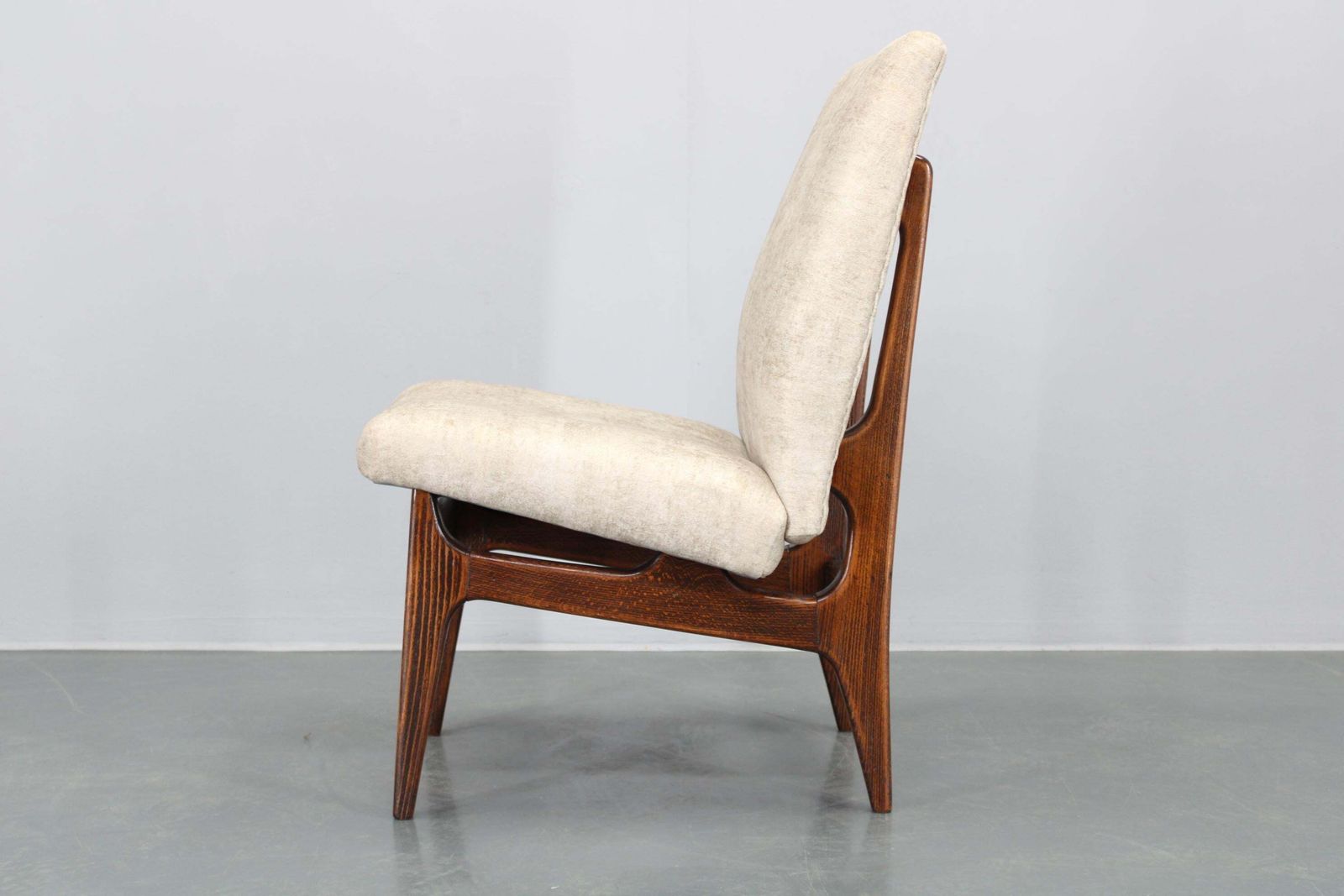 Furniture 1970s Set Of Eight Restored Dining Chairs, Czechoslovakia photo
