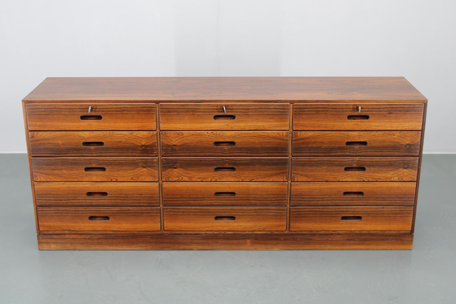 1960s Rare Kai Winding Chest Of Drawers Or Sideboard, Restored photo furniture