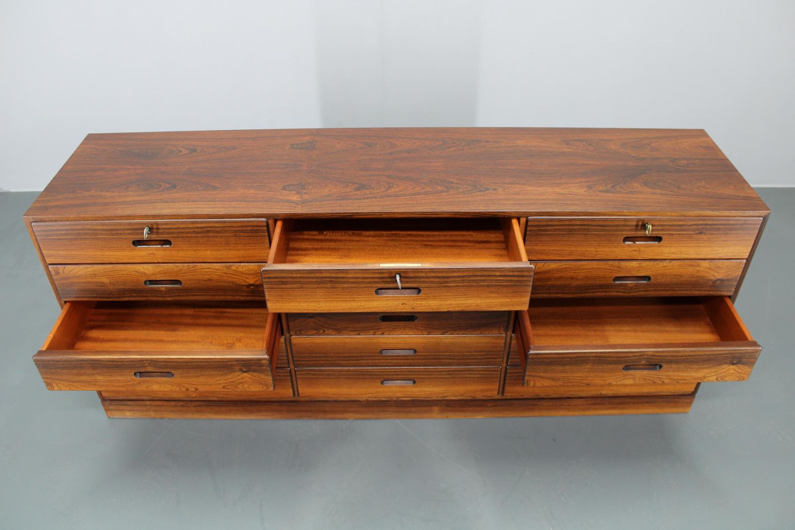 1960s Rare Kai Winding Chest Of Drawers Or Sideboard, Restored photo 7183.0
