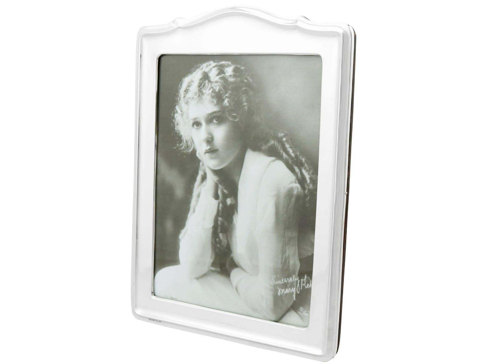Henry Mathews Antique George V Sterling Silver Photograph Frame photo for sale