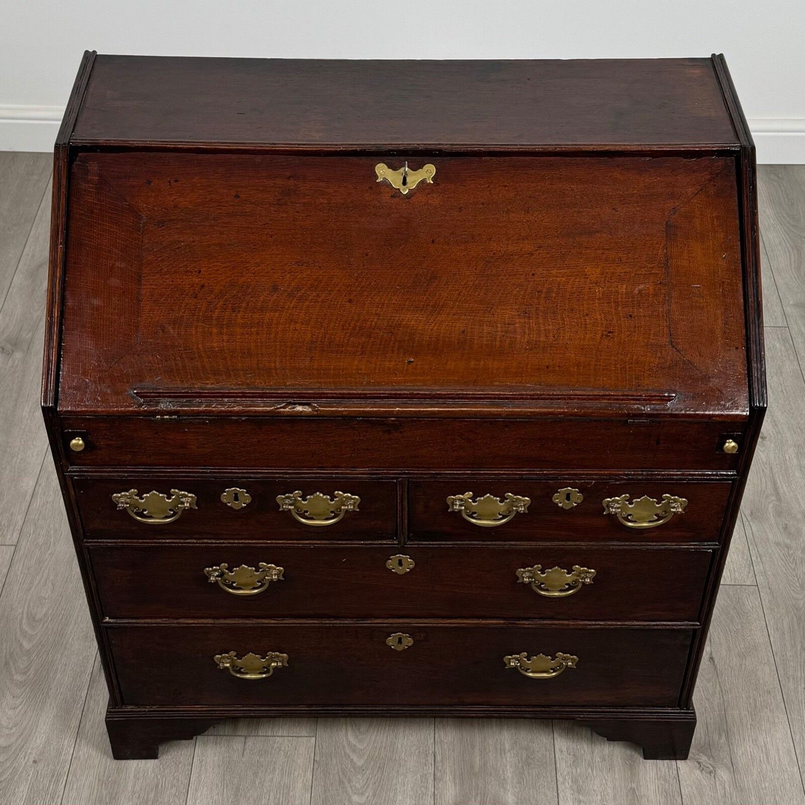 photo for sale Antique 17th Century Bureau Of Finest Quality In Oak
