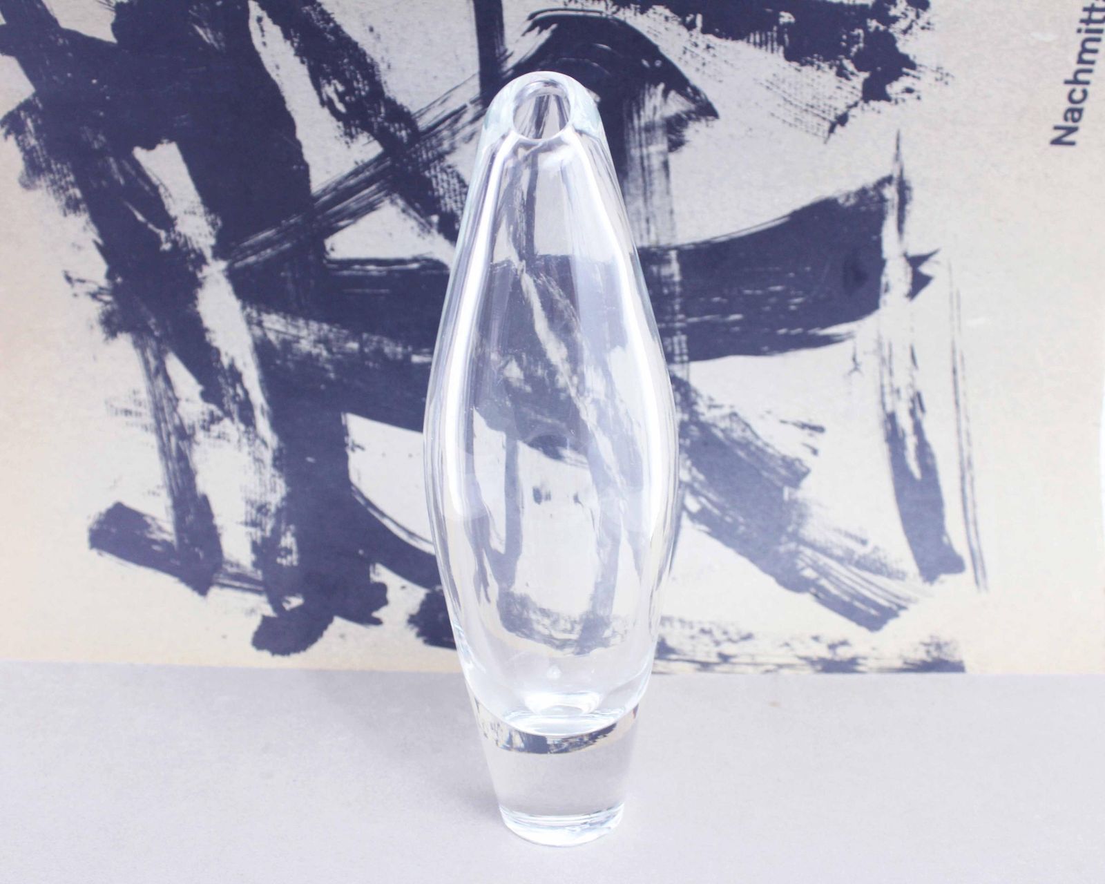 Rosenthal Blown Glass Vase 1970 photo furniture