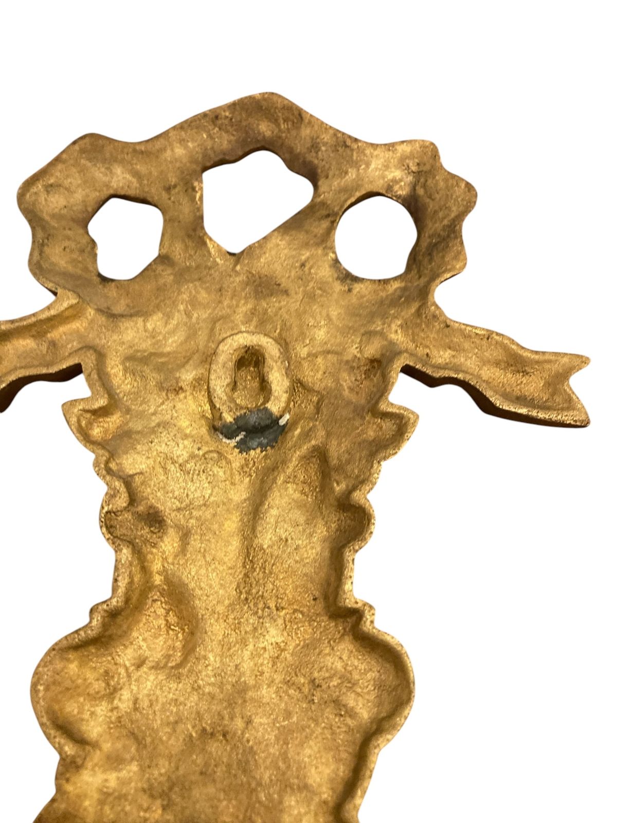 Pair Of Italian Brass Wall Sconces, Candelabra photo for sale