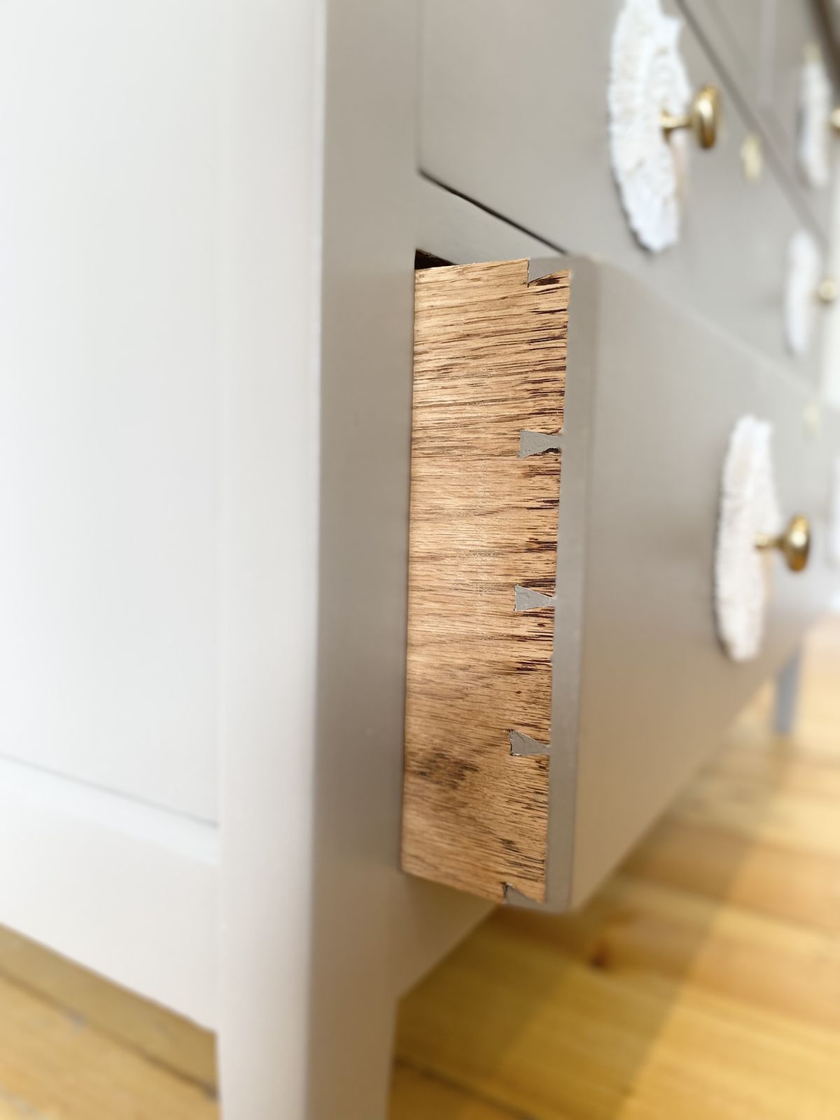 Unique Macrame Chest Of Drawers photo for sale
