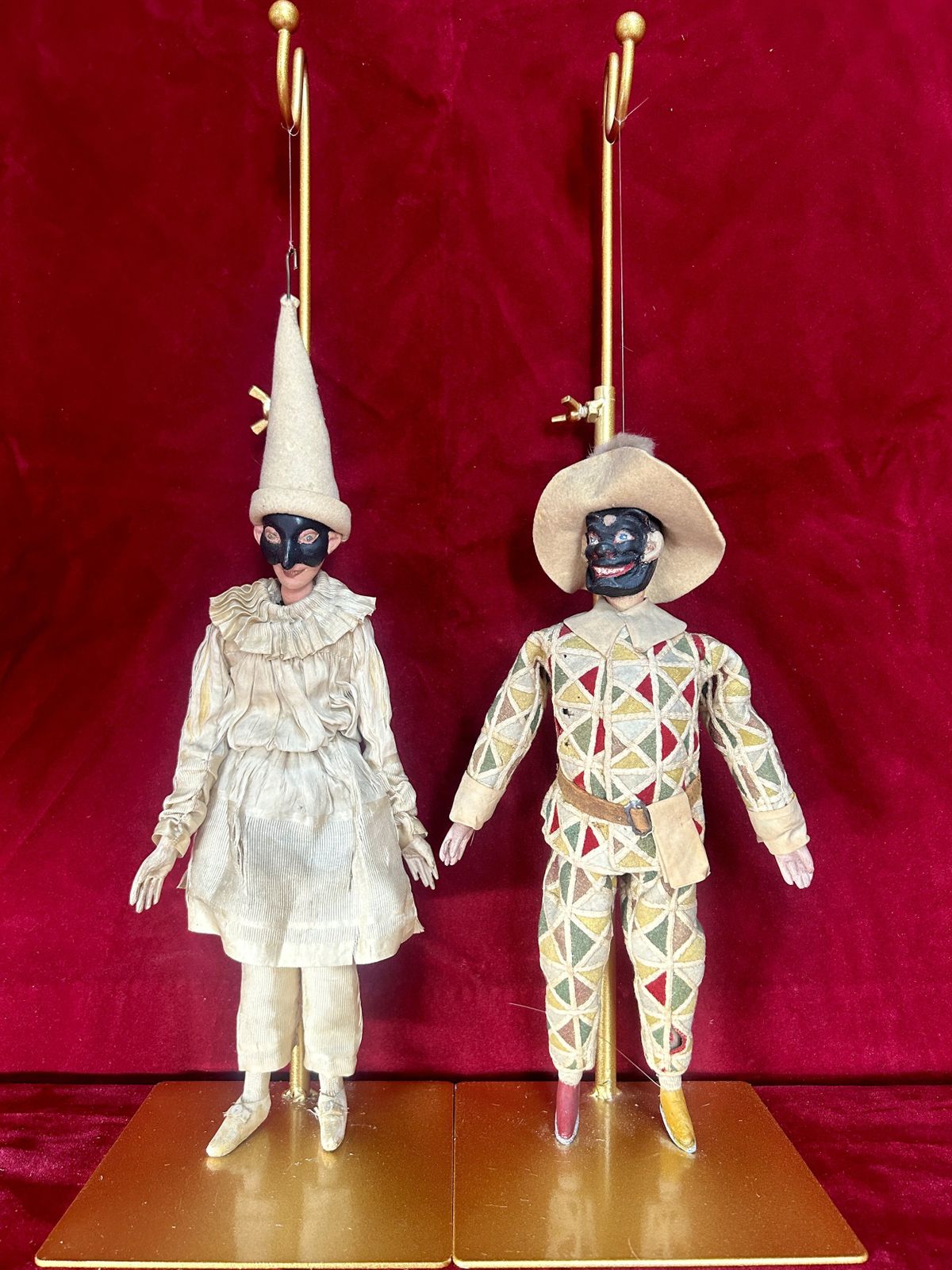 Very Rare Museum Quality Collection Of 16 Venetian Marionette Puppets From 18th Century Commedia Dell’arte Theatre Venice photo 8975.0