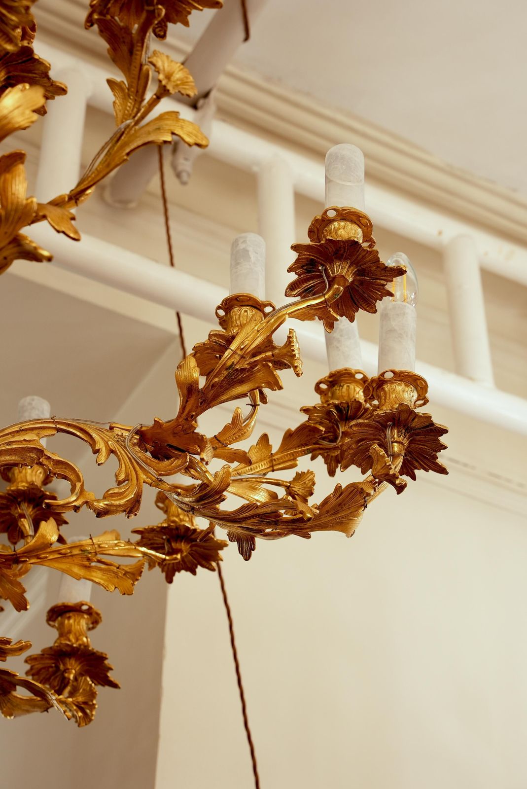 A Magnificent Bronze Gilt French Rococo Chandelier With 20 Flames photo 10000.0
