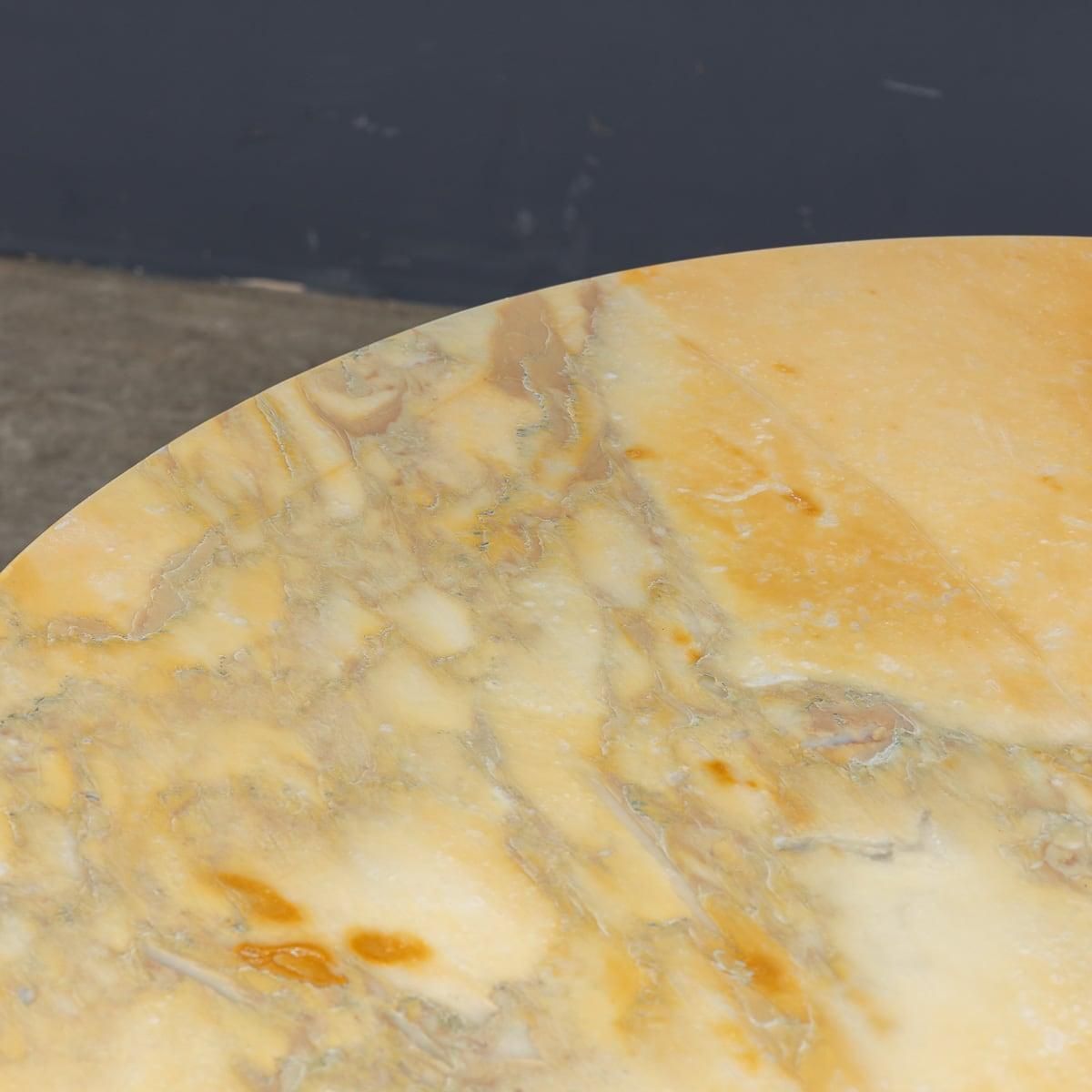 Mid 20th Century Italian Onyx & Brass Coffee Table C.1960 photo vintage