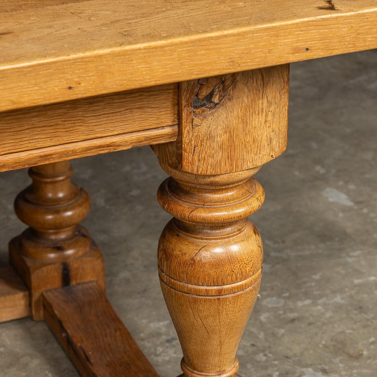 photo for sale Antique 20th Century Spanish Oak Refectory Table C.1900