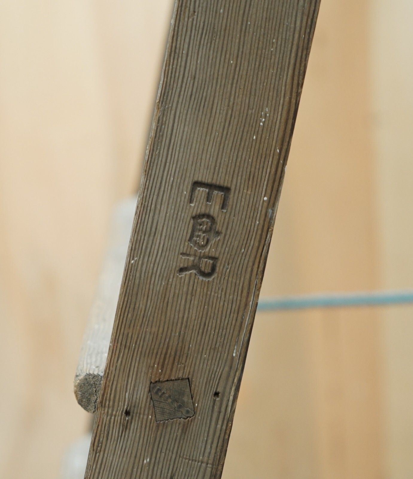 Huge 3+ Meter Tall Er Stamped For The Crown Estate Fruit Pickers Painters Ladder photo buy