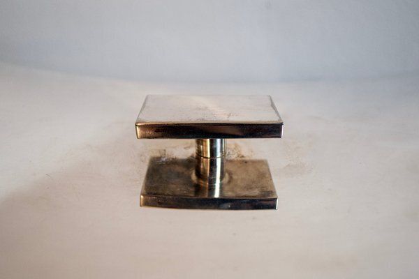 Italiaanse Zilveren Metalen Doos, Jaren 1970 photo Woonaccessoires