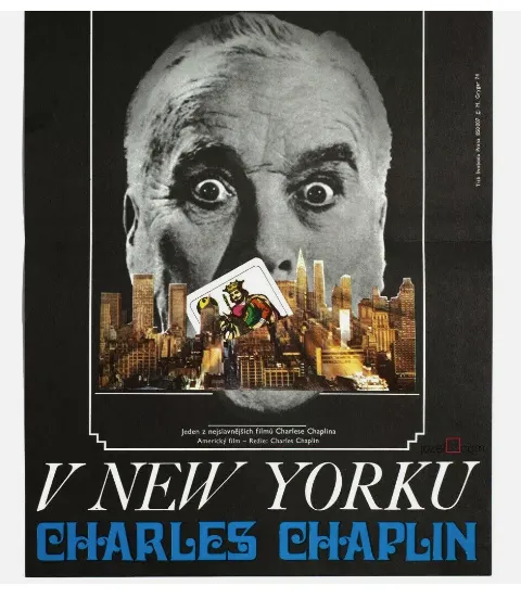 740.0 Charlie Chaplin Collection 4 X Large Movie Posters, Original Vintage 1970s photo