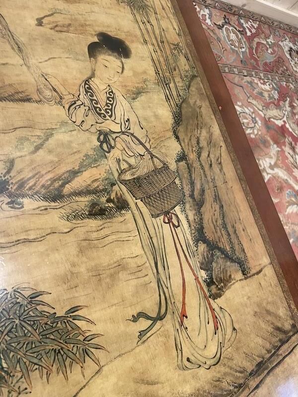 Table Basse De Style Chinois, 1970s photo vinterior
