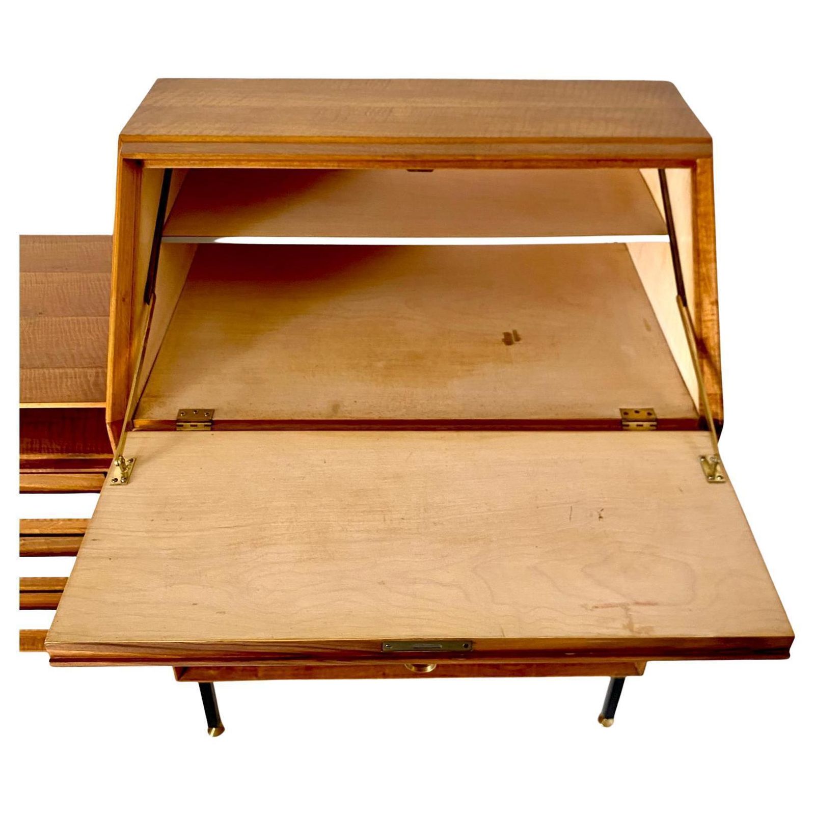 photo vinterior Midcentury Modern Sideboard With Drawers In The Style Of Gio Ponti, Consorzio Esposizione Mobili Cantu, Italy 1960
