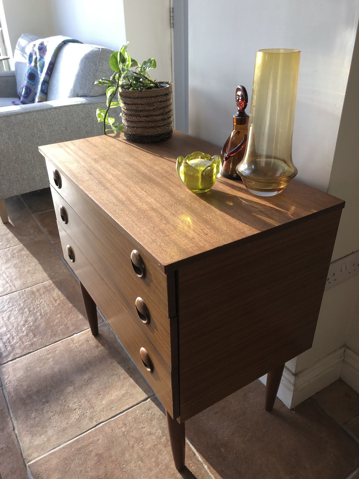 Schrieber Mid Century Teak Chest Of Drawers photo 160.0