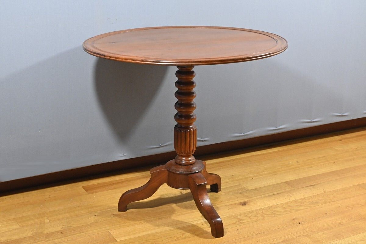 Mahogany System Gueridon, Louis Philippe Period – Mid 19th Century photo for sale