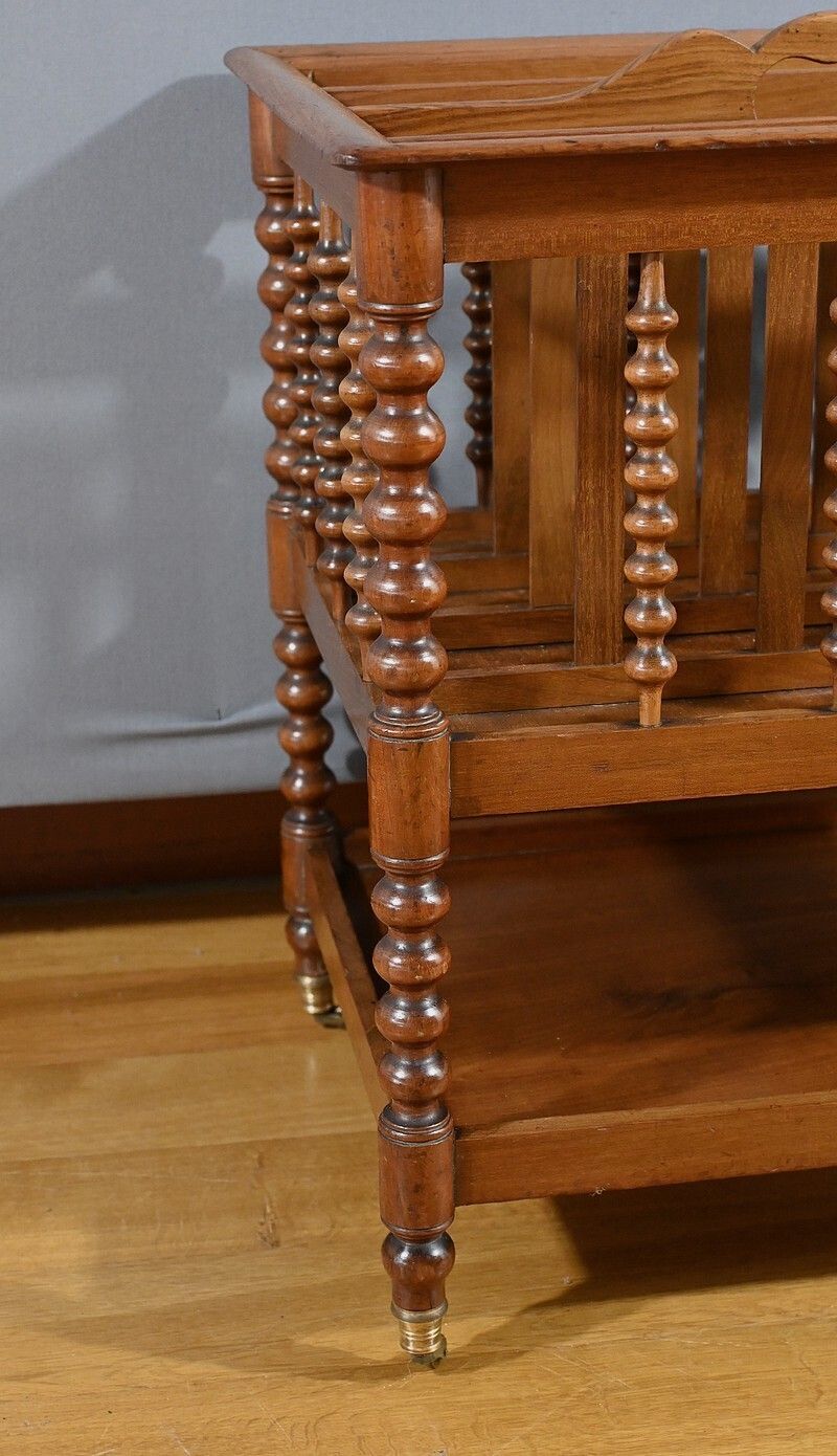 Mahogany Magazine Rack, Napoleon III Period – Mid 19th Century photo buy