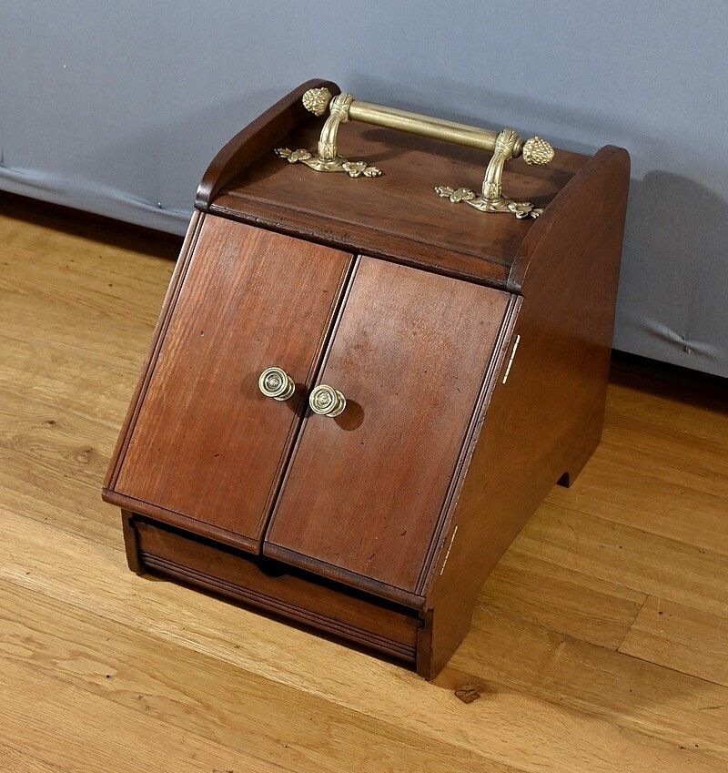 Mahogany Charcoal Reserve – Late 19th Century photo furniture